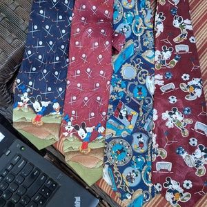 4 Mickey Unlimited new ties